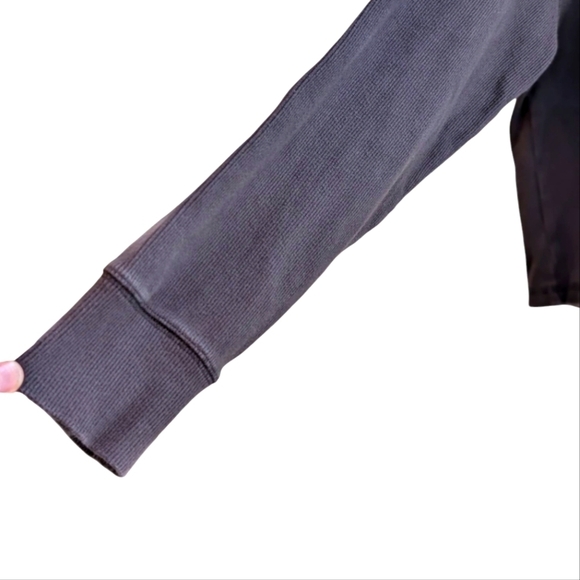 Aritzia Wilfred Free Ribbed Crop Top Small - Picture 3 of 4